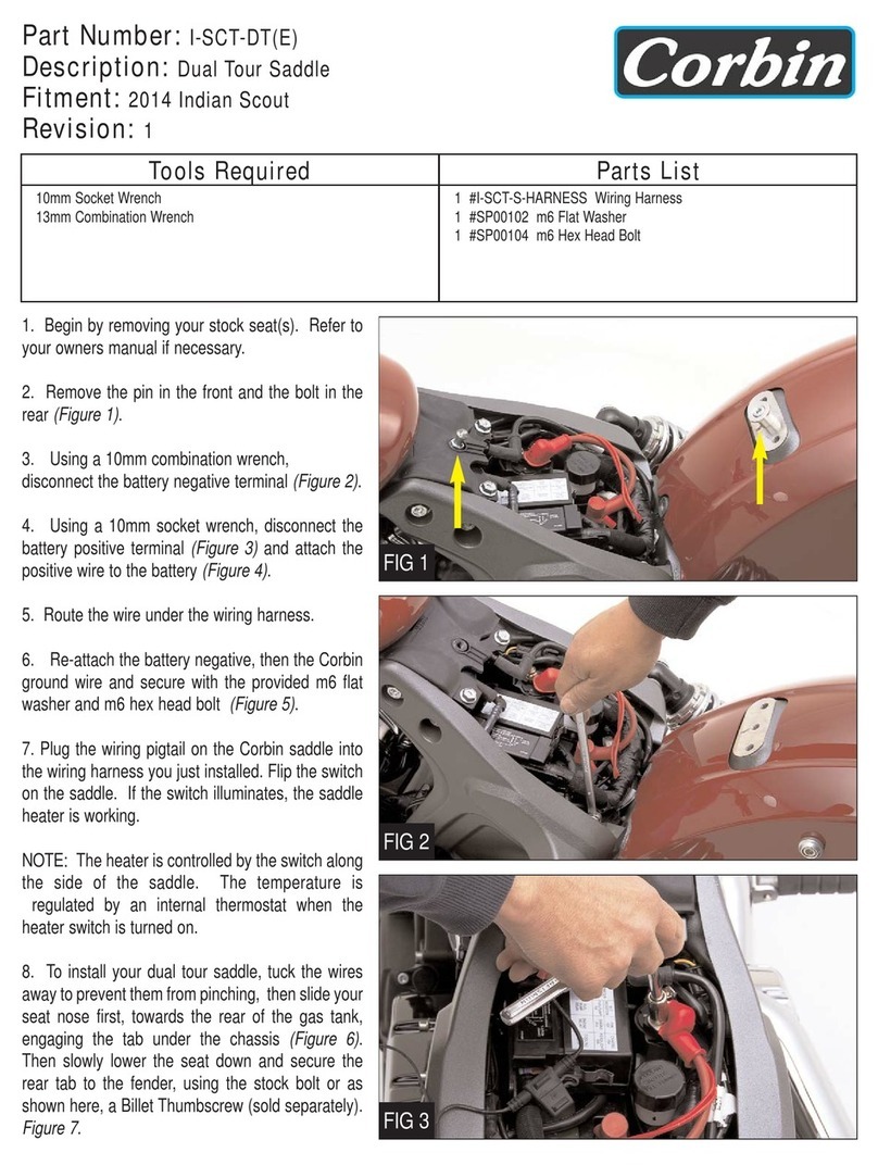 Corbin I-SCT-DTE User manual