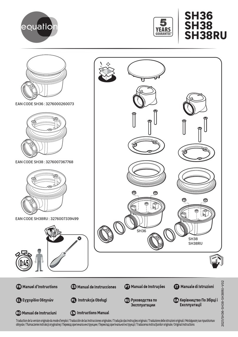 EQUATION SH36 instruction manual EQUATION SH36 instruction manual