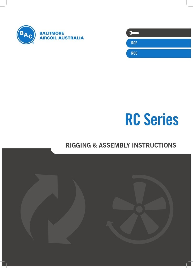 BAC RC Series User manual