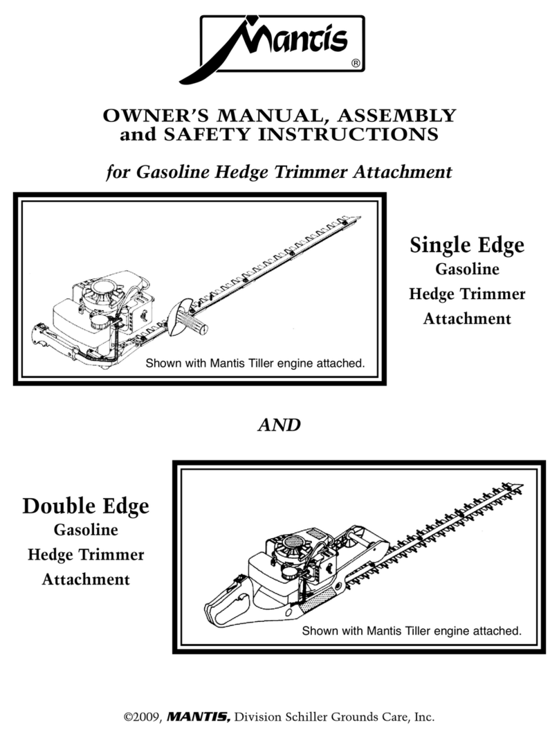 Mantis 2224 DAHM Assembly instructions