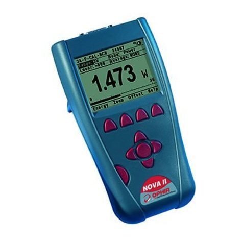 MKS Ophir NOVA II User manual