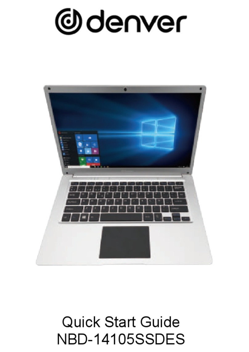 Denver NBD-14105SSDES quick start guide