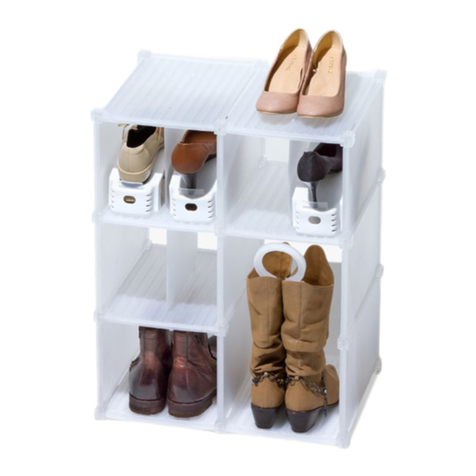 Like It The Container Store 6-Section Shoe / Accessory... Assembly instructions Like It The Container Store 6-Section Shoe / Accessory... Assembly instructions