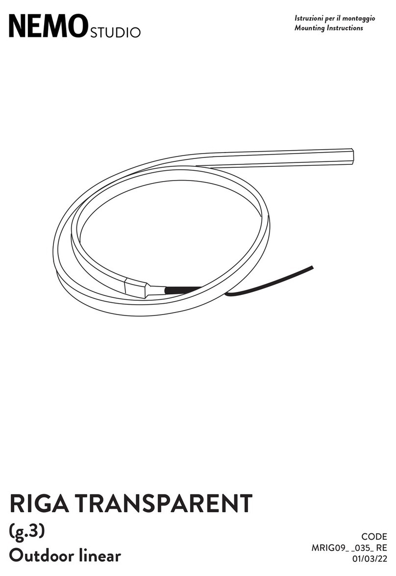 Nemo RIGA TRANSPARENT User manual