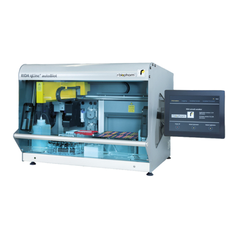 R-Biopharm RIDA qLine autoBlot User manual
