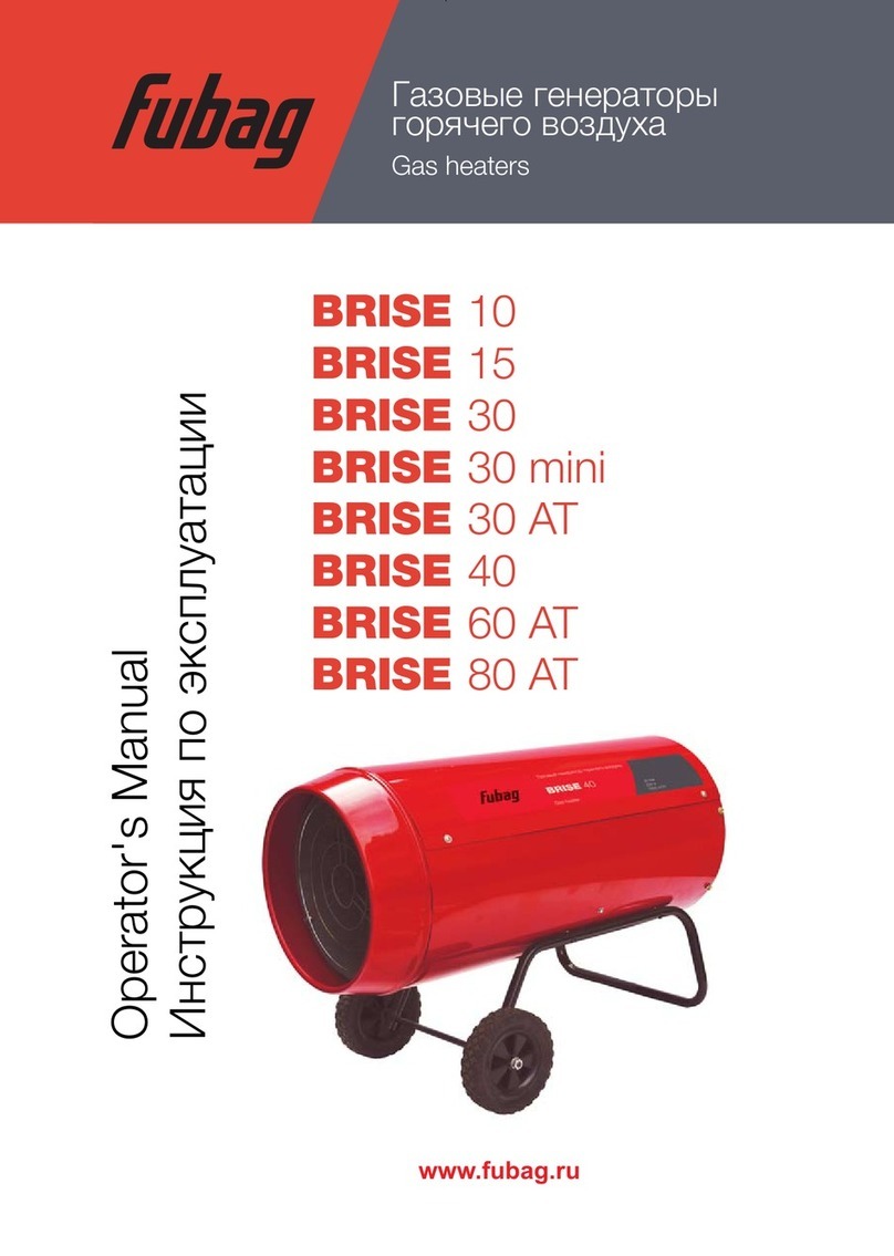 Fubag BRISE 10 Operator's manual