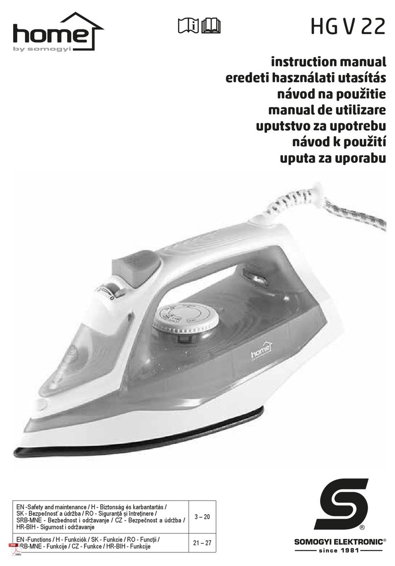 Somogyi Elektronic home HG V 22 instruction manual