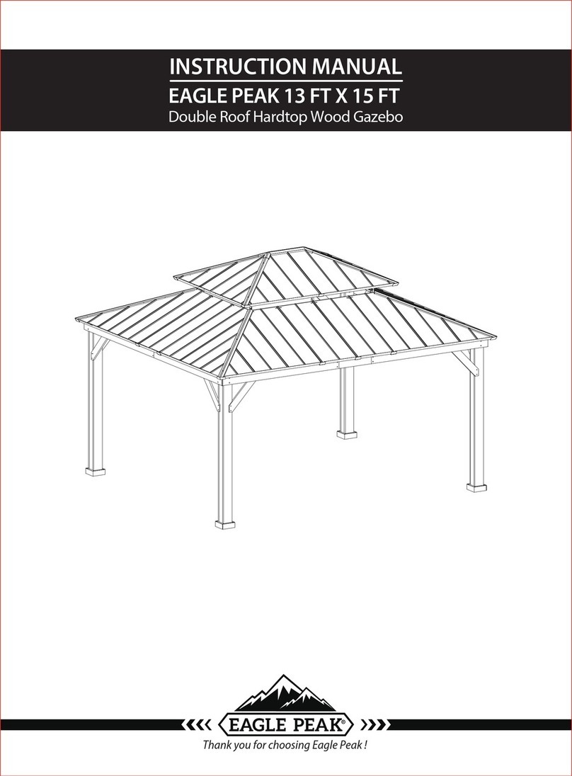 Eagle Peak EAGLE PEAK 13 FT X 15 FT User manual