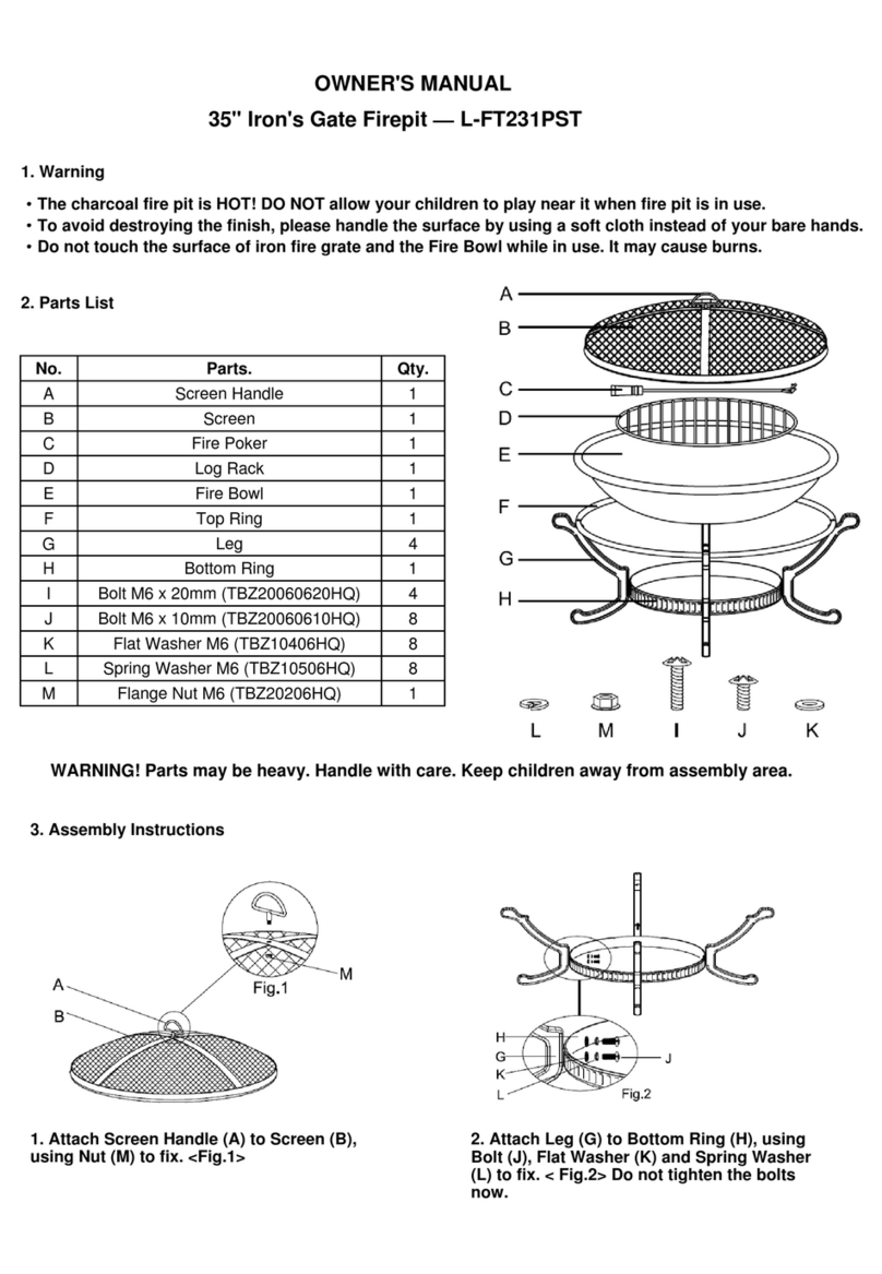 Sunjoy L-FT231PST User manual