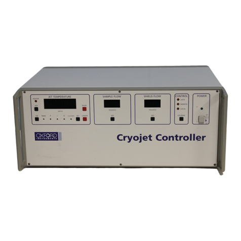 Oxford Instruments Cryojet Service manual