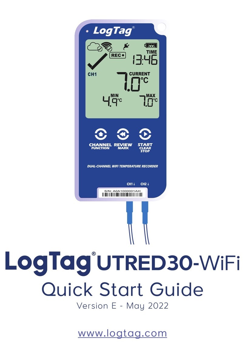 LogTag UTRED30-WiFi quick start guide