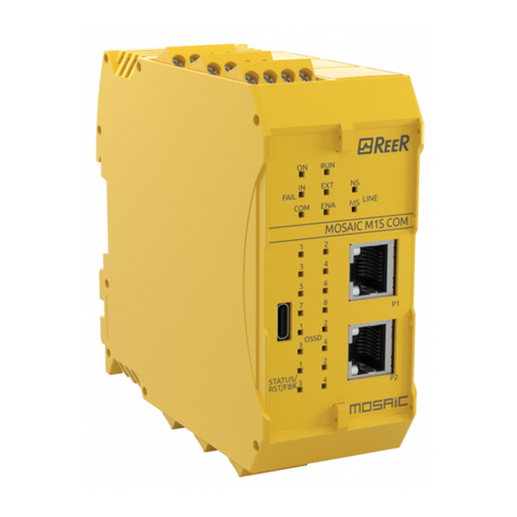 Reer MOSAIC M1S COM Master Module User manual
