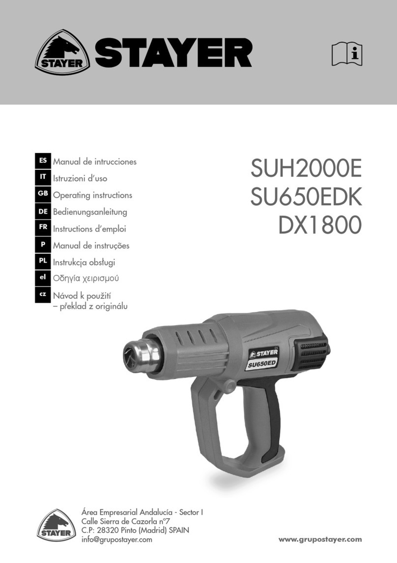 stayer SUH2000E User manual