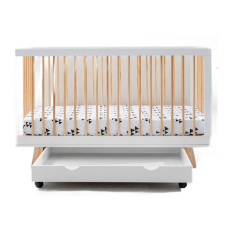 Mocka Under Cot Storage Assembly instructions