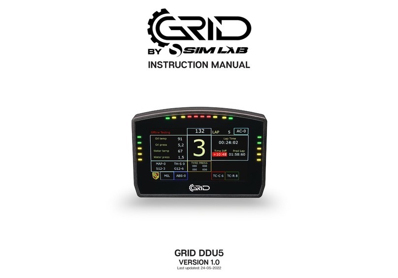 Sim-Lab GRID DDU5 instruction manual