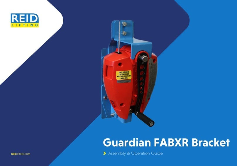 REID LIFTING Guardian FABXR Assembly & Operation guide