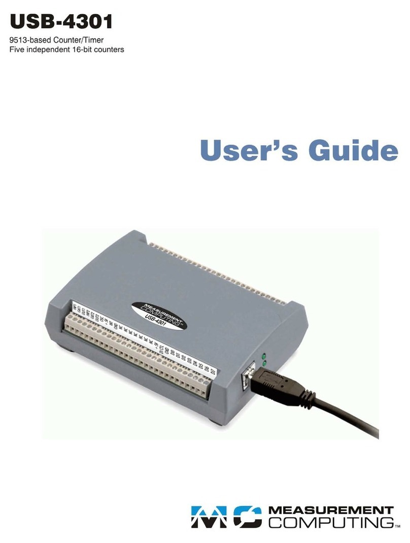 Measurement Computing USB-4301 user guide