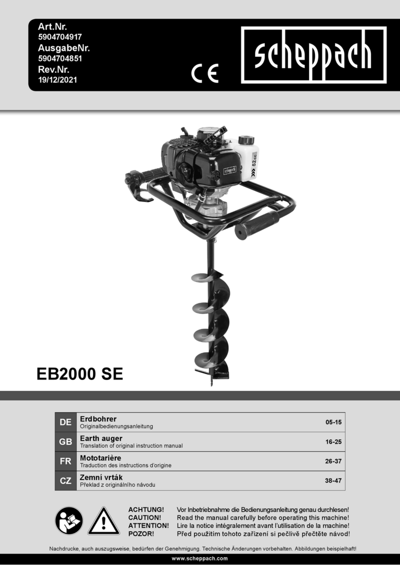 Scheppach EB2000 SE User manual