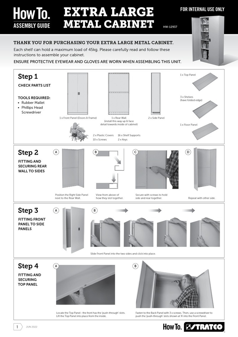 Stratco HW-12937 User manual Stratco HW-12937 User manual