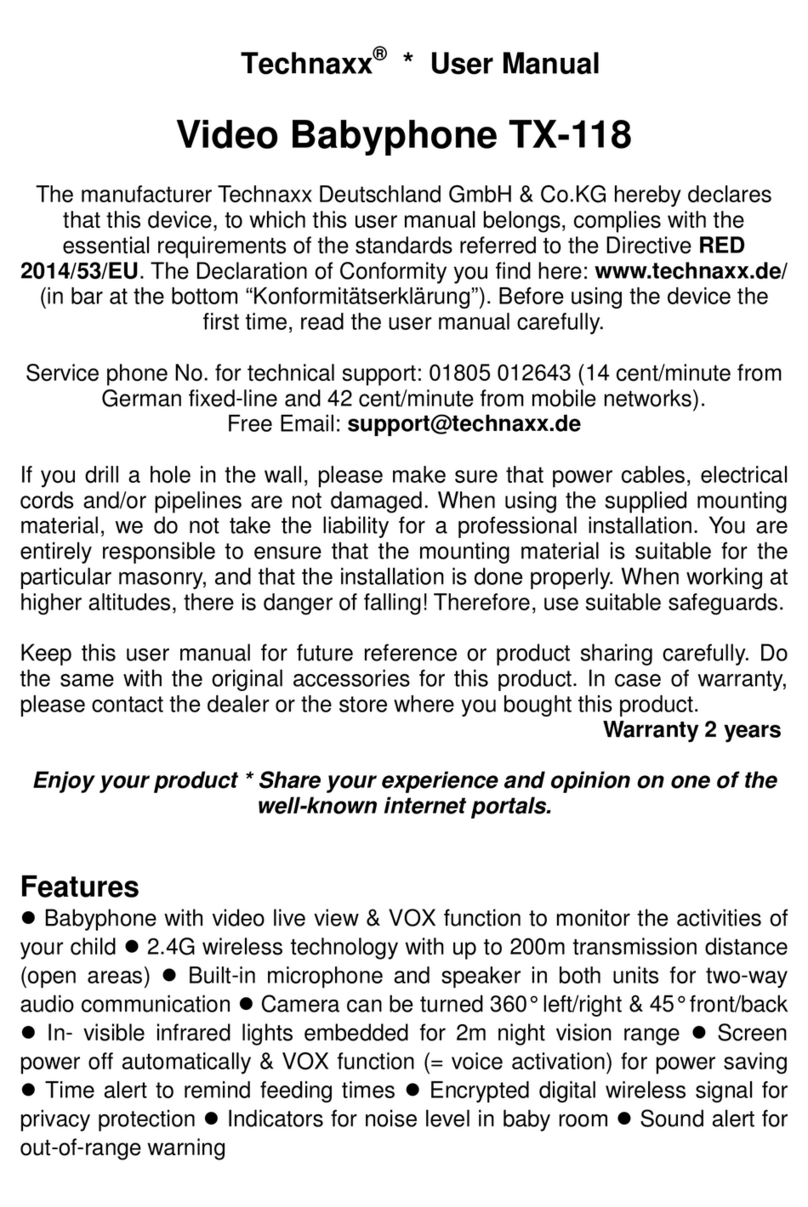 Technaxx TX-118 user manual Technaxx TX-118 user manual