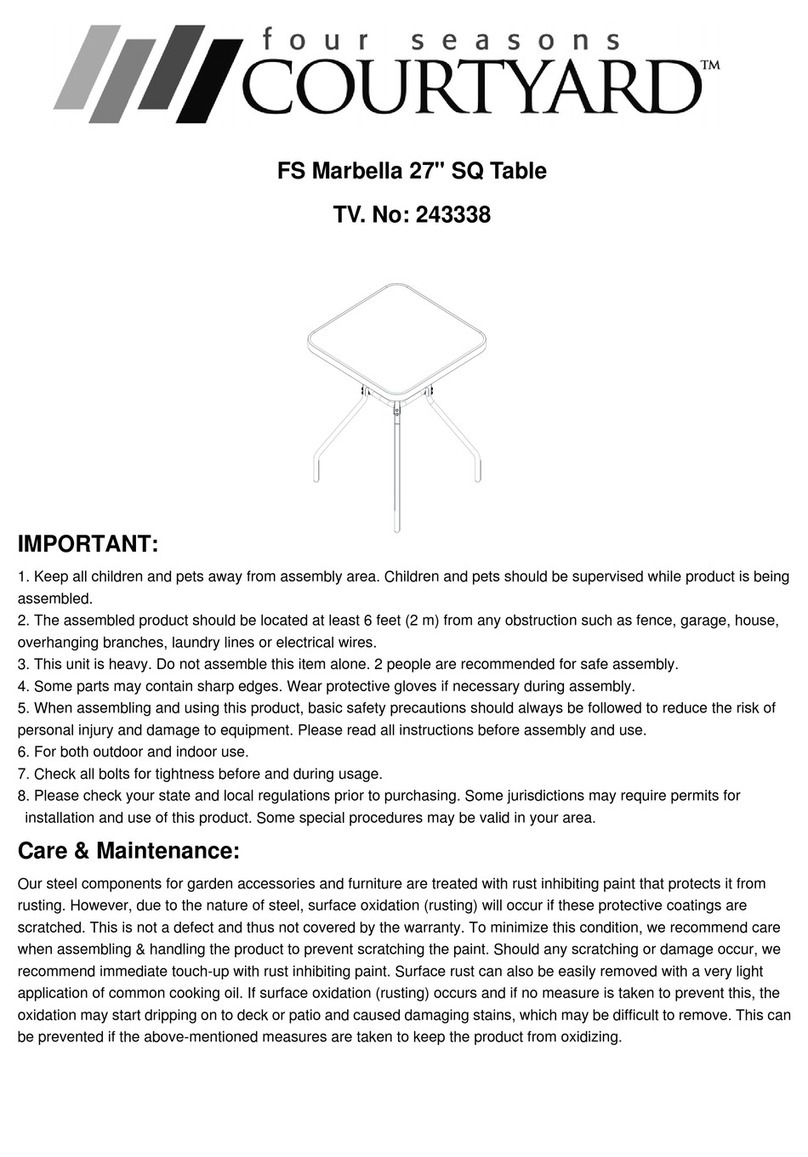 Courtyard 243338 User manual