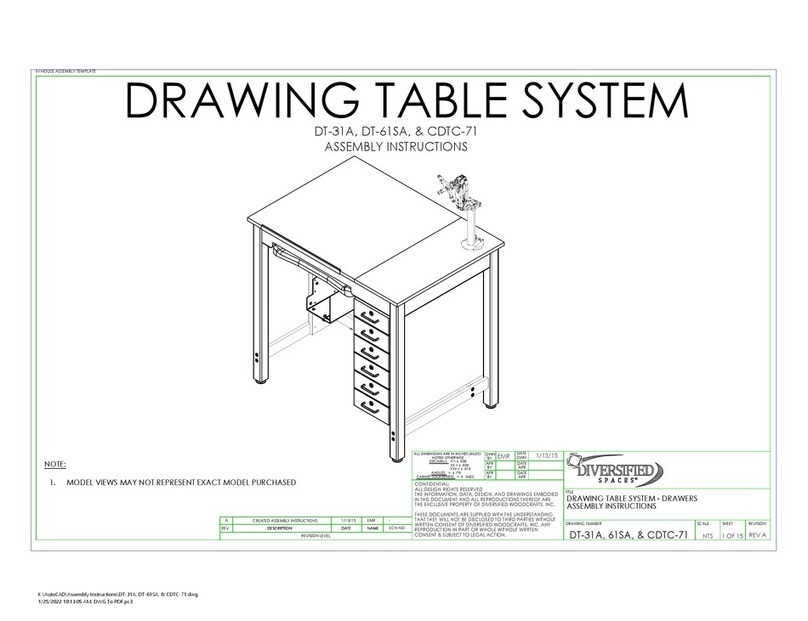 DIVERSIFIED DT-31A User manual
