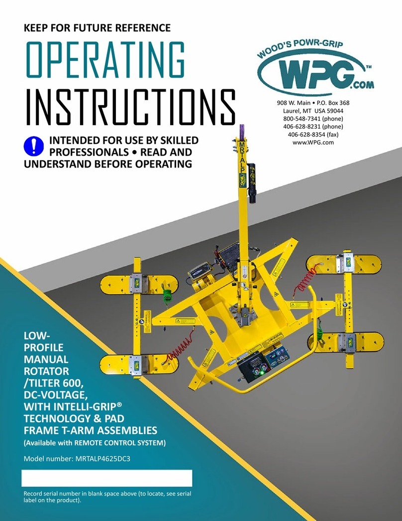 WPC MRTALP4625DC3 operating instructions