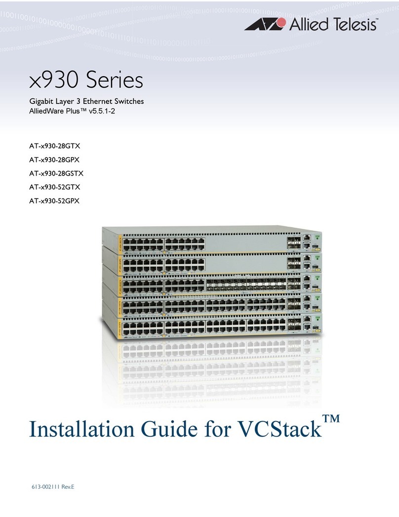 Allied Telesis AlliedWare Plus installation guide