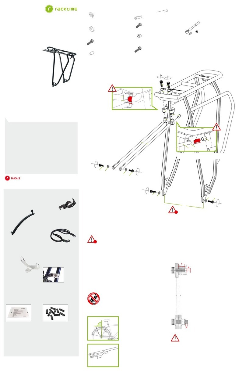 Racktime LIGHTIT 2.0 Assembly instructions