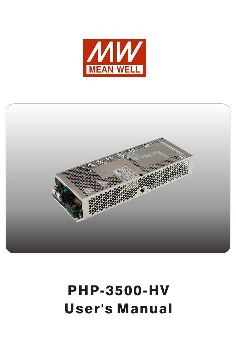 Meanwell PHP-3500-HV user manual