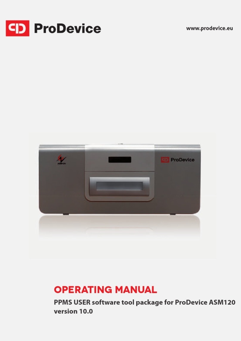 ProDevice ASM 120 User manual