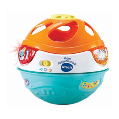 VTech Baby 3-in-1 Magic Move Ball instruction manual