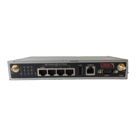 Case Communications 6402 manual