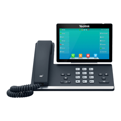 Yealink SIP-T57W Manual
