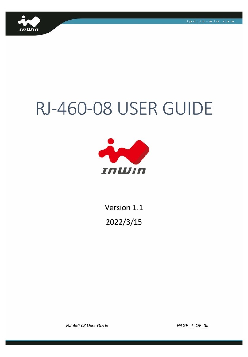 InWin RJ-460-08 user guide
