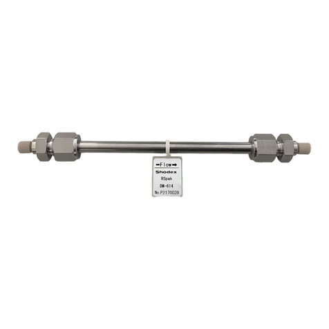 Shodex RSpak DM-614 User manual