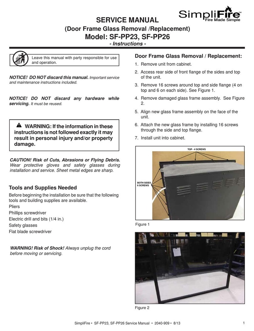 SimpliFire SF-PP23 Service manual SimpliFire SF-PP23 Service manual