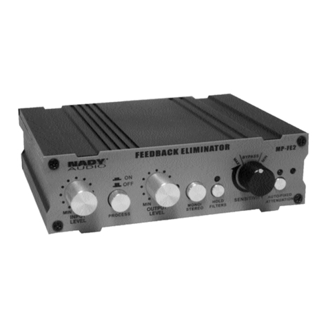 Nady Audio MP-FE2 User manual