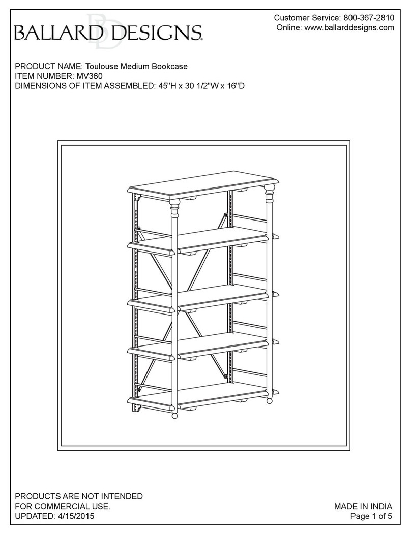 Ballard Designs Toulouse MV360 manual
