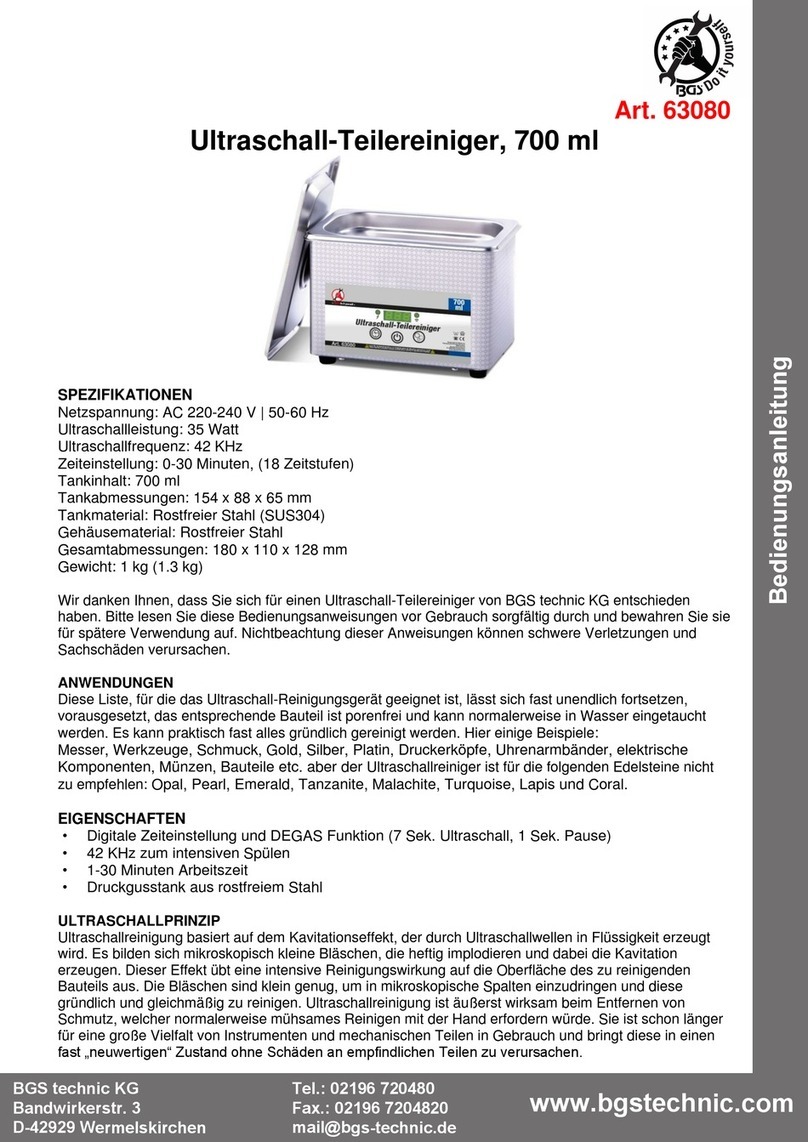 BGS technic 63080 instruction manual