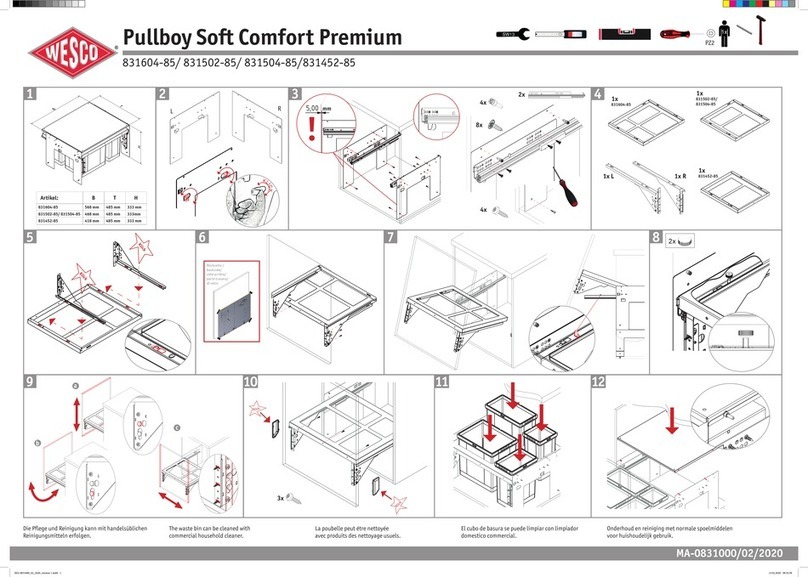 Wesco Pullboy Soft Comfort Premium quick guide Wesco Pullboy Soft Comfort Premium quick guide