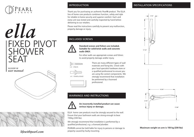 Pearl ella GLS320F-W user manual