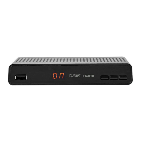 nedis DVB-T2 quick start guide