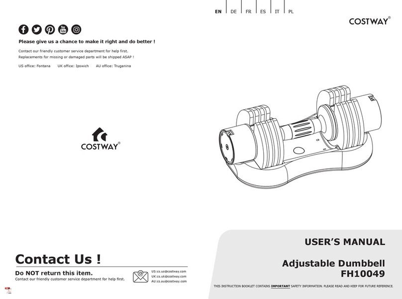 Costway FH10049 user manual