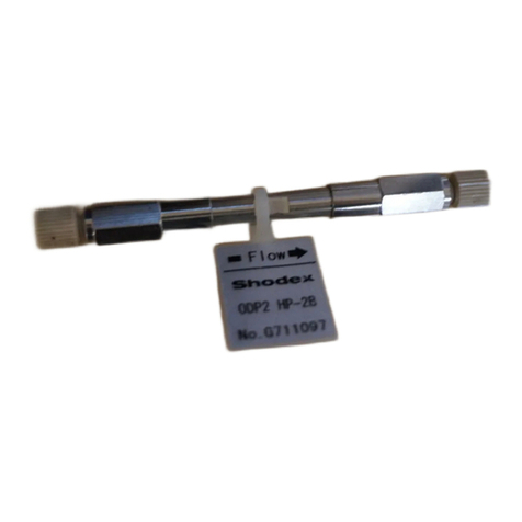 Shodex ODP2 HP-2B User manual Shodex ODP2 HP-2B User manual