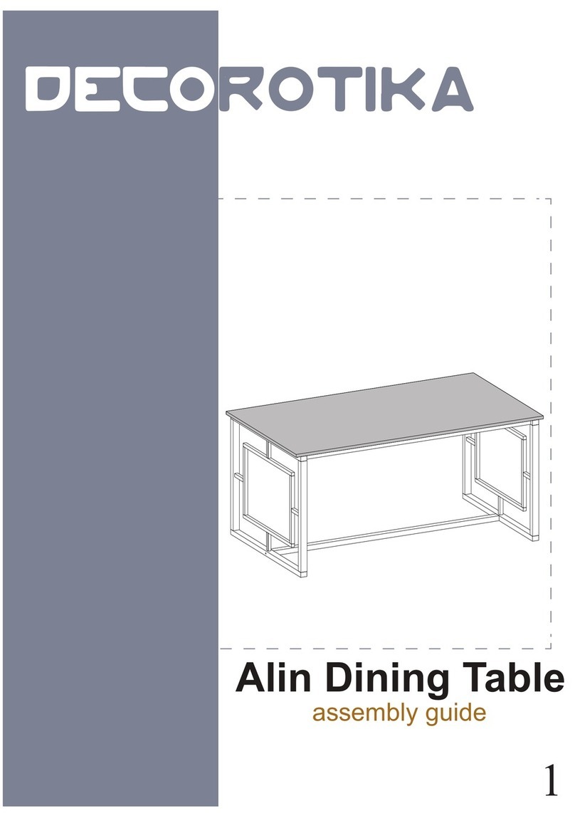 Decorotika Alin Assembly guide