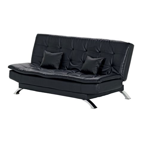 homechoice Chatham Sleeper Couch Assembly instruction