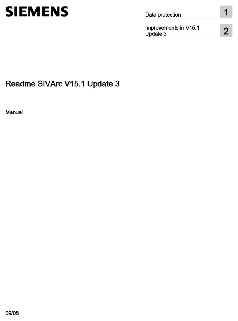 Siemens Readme SIVArc User manual Siemens Readme SIVArc User manual