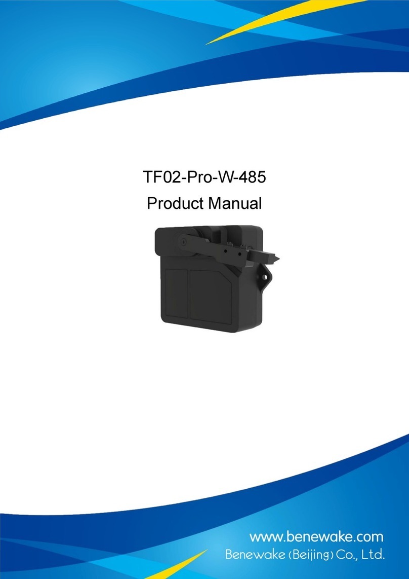Benewake TF02-Pro-W-485 product manual