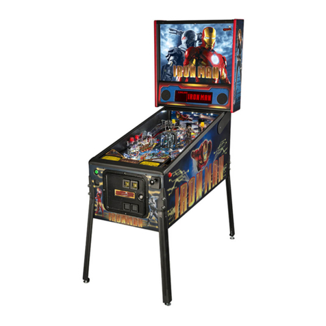 Stern Pinball IRON MAN User manual